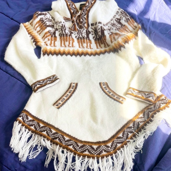 Knit hooded sweater alpaca - Picture 1 of 8